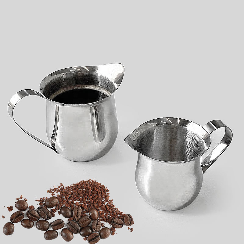 Pour Spout Pitcher - 2/3/5/7oz Coffee Milk Frothing Pitcher Cup