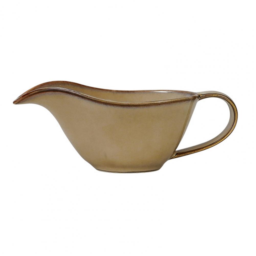 Pour Spout Pitcher - Sauce Dispenser Ceramic Sauce Pitcher Ceramic