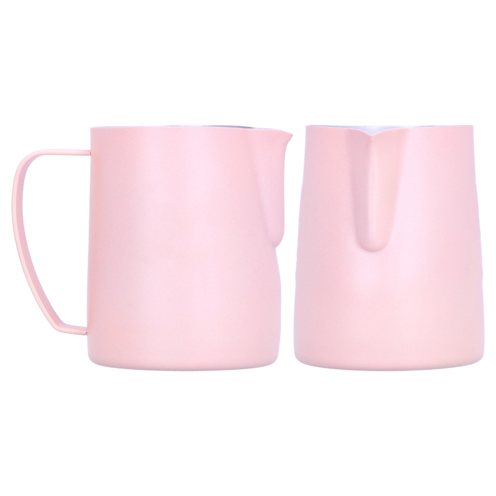 Pour Spout Pitcher - Rustless Steel Milk Frothing Pitcher Integrated
