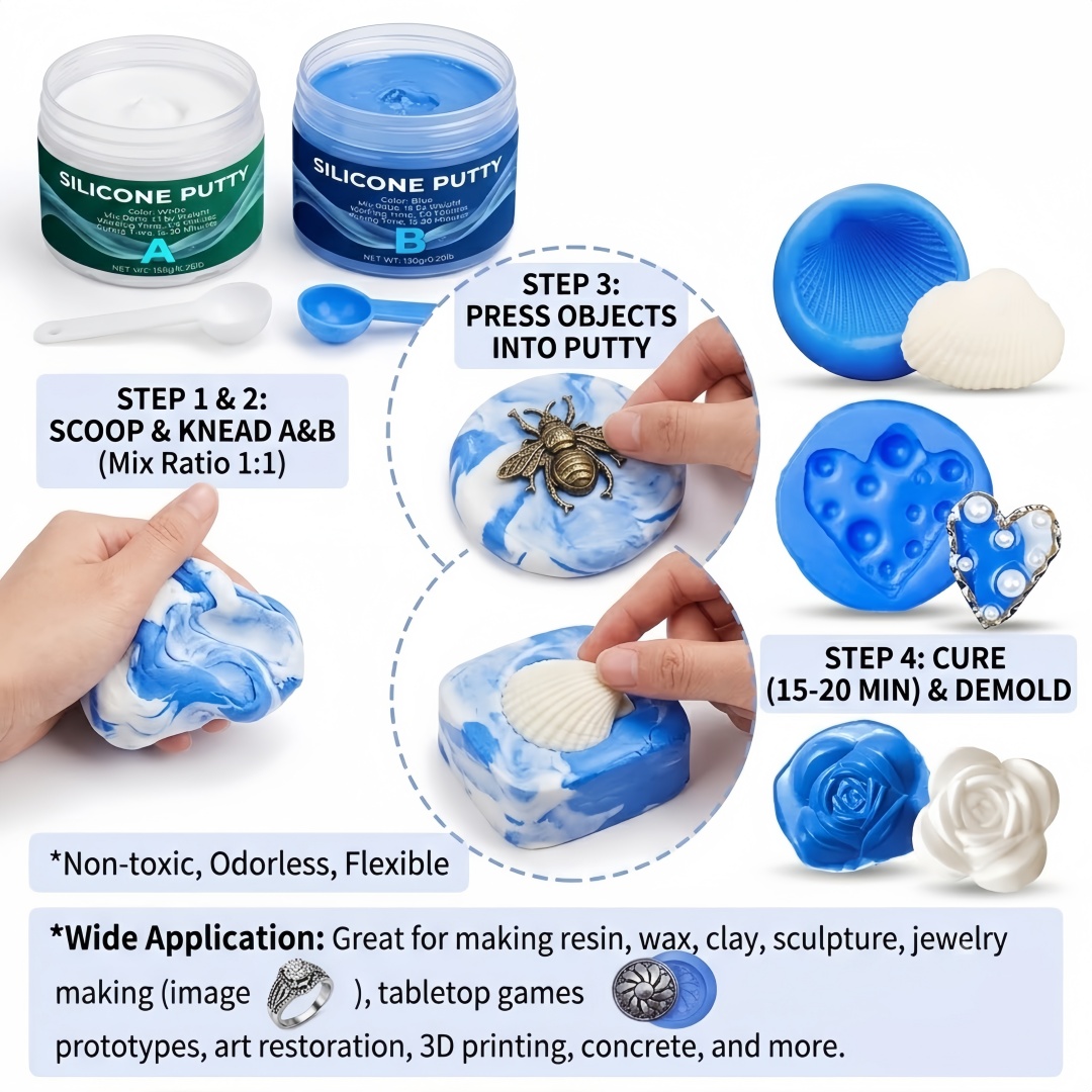 Silicone Putty Mold Making Sup - đánh giá và giá Candle For Supplies