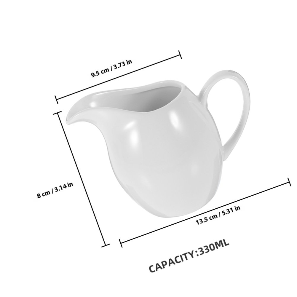 2Pcs Ceramic Milk Jug Creamer  - đánh giá và giá Pour Spout Pitcher