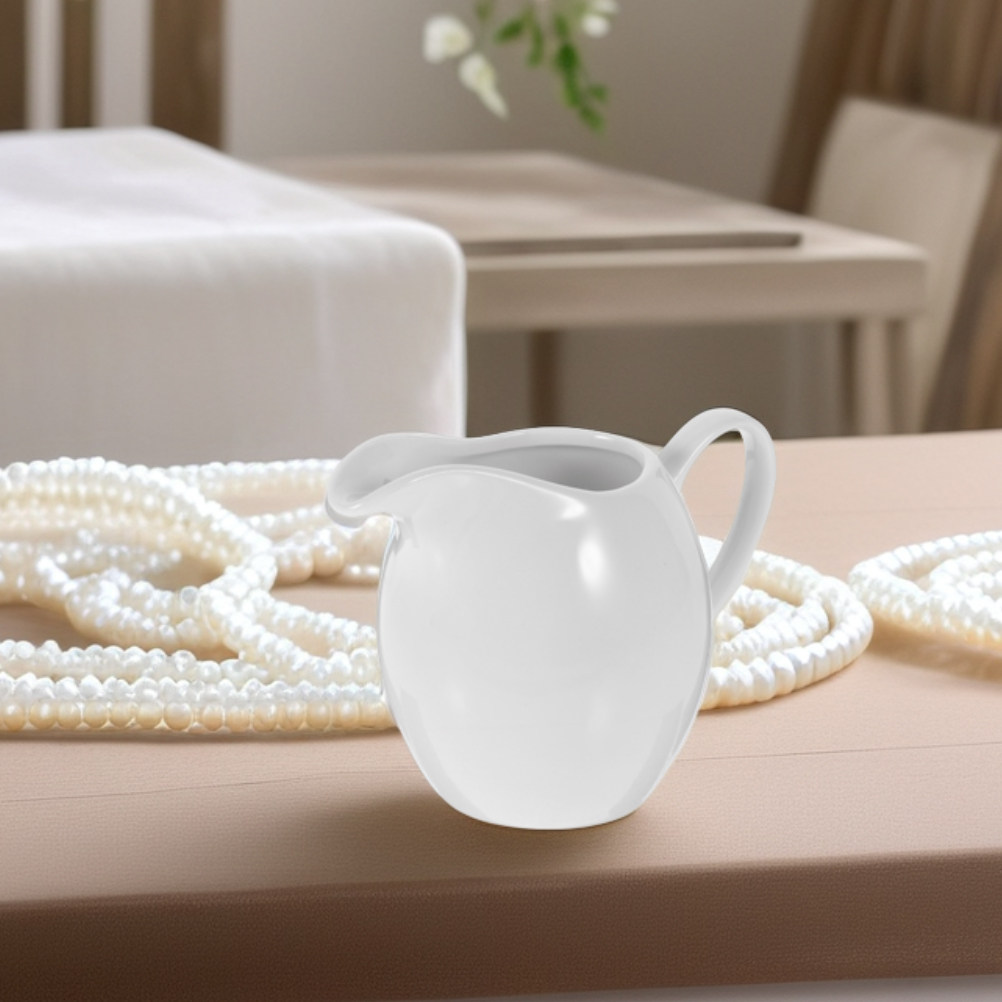 2Pcs Ceramic Milk Jug Creamer  - đánh giá và giá Pour Spout Pitcher
