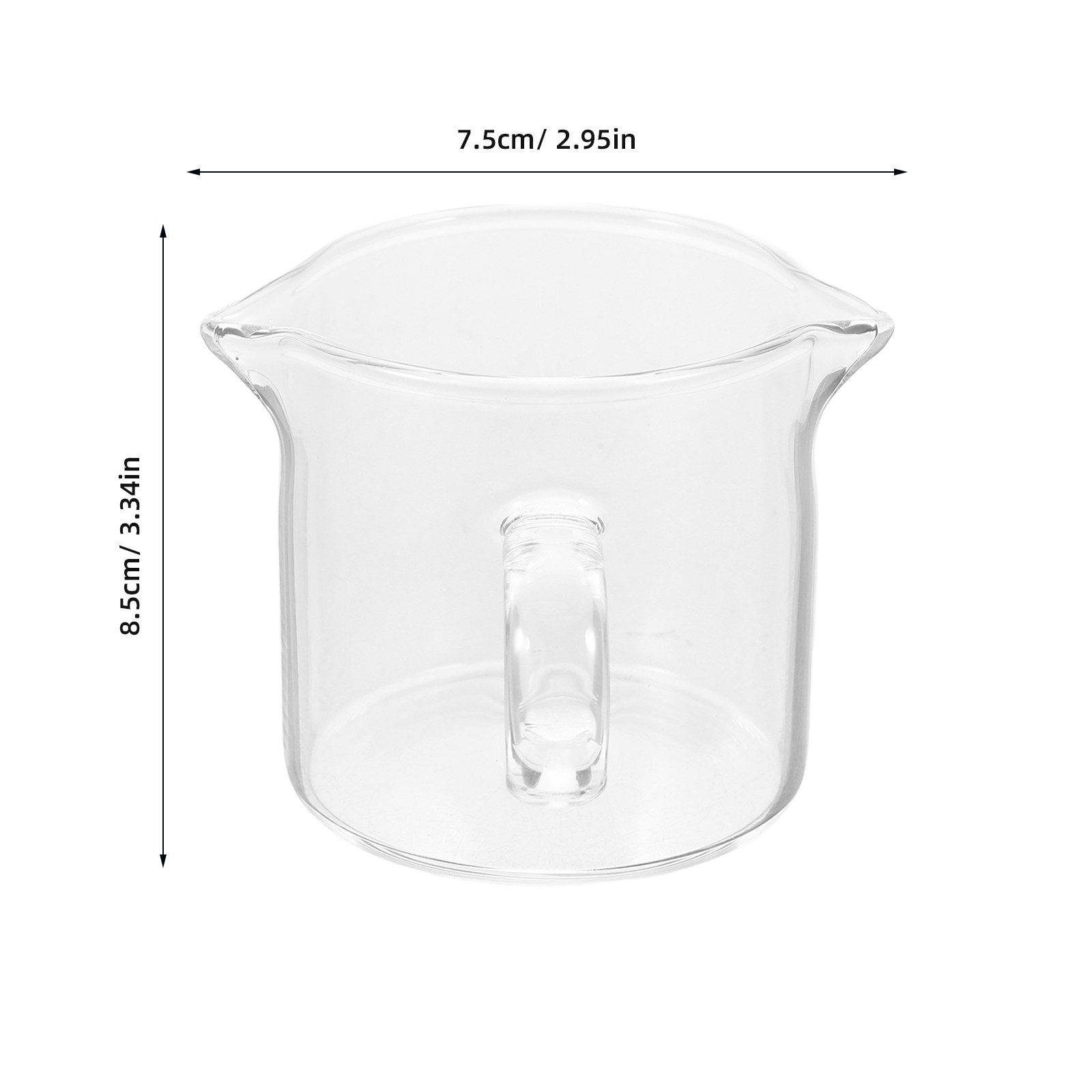 Transparent Small Glass Coffee - đánh giá và giá Pour Spout Pitcher