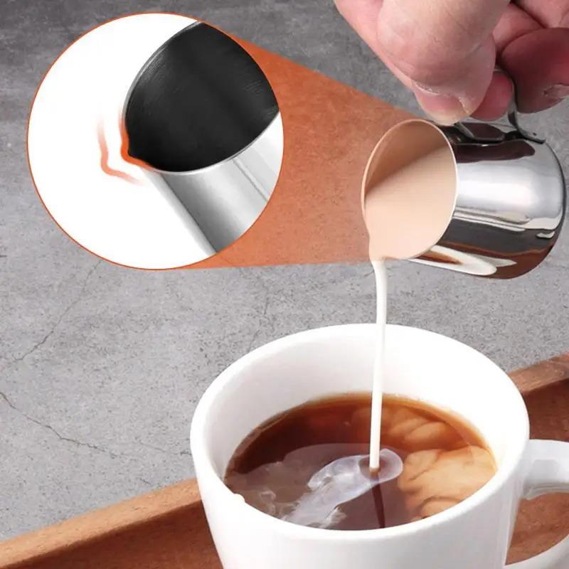 Stainless Steel Coffee Milk Fr - đánh giá và giá Pour Spout Pitcher