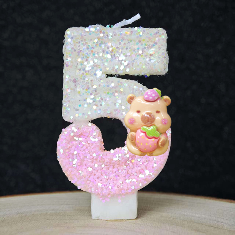 New Capybara Candles Cake Deco - đánh giá và giá Candle For Supplies