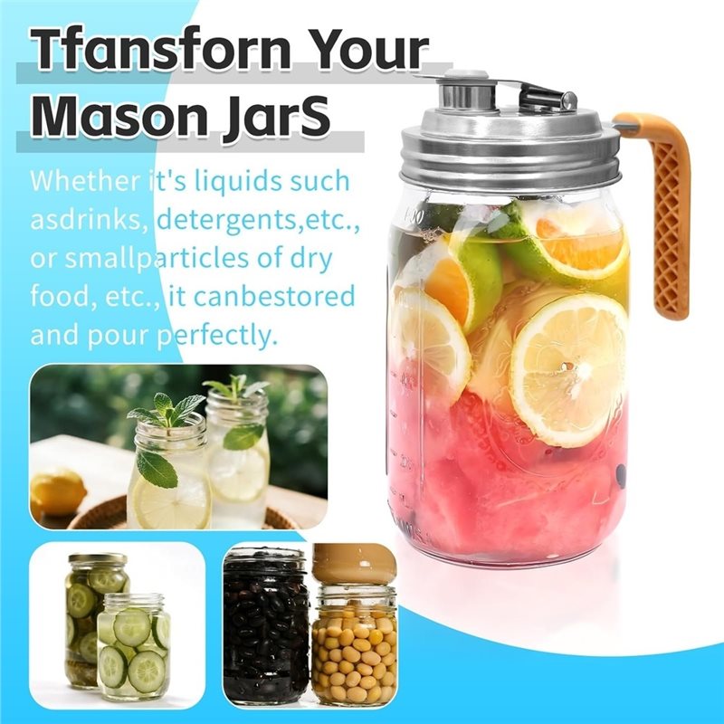 ABXF-3 Pack Masonjar Pour Spou - đánh giá và giá Pour Spout Pitcher