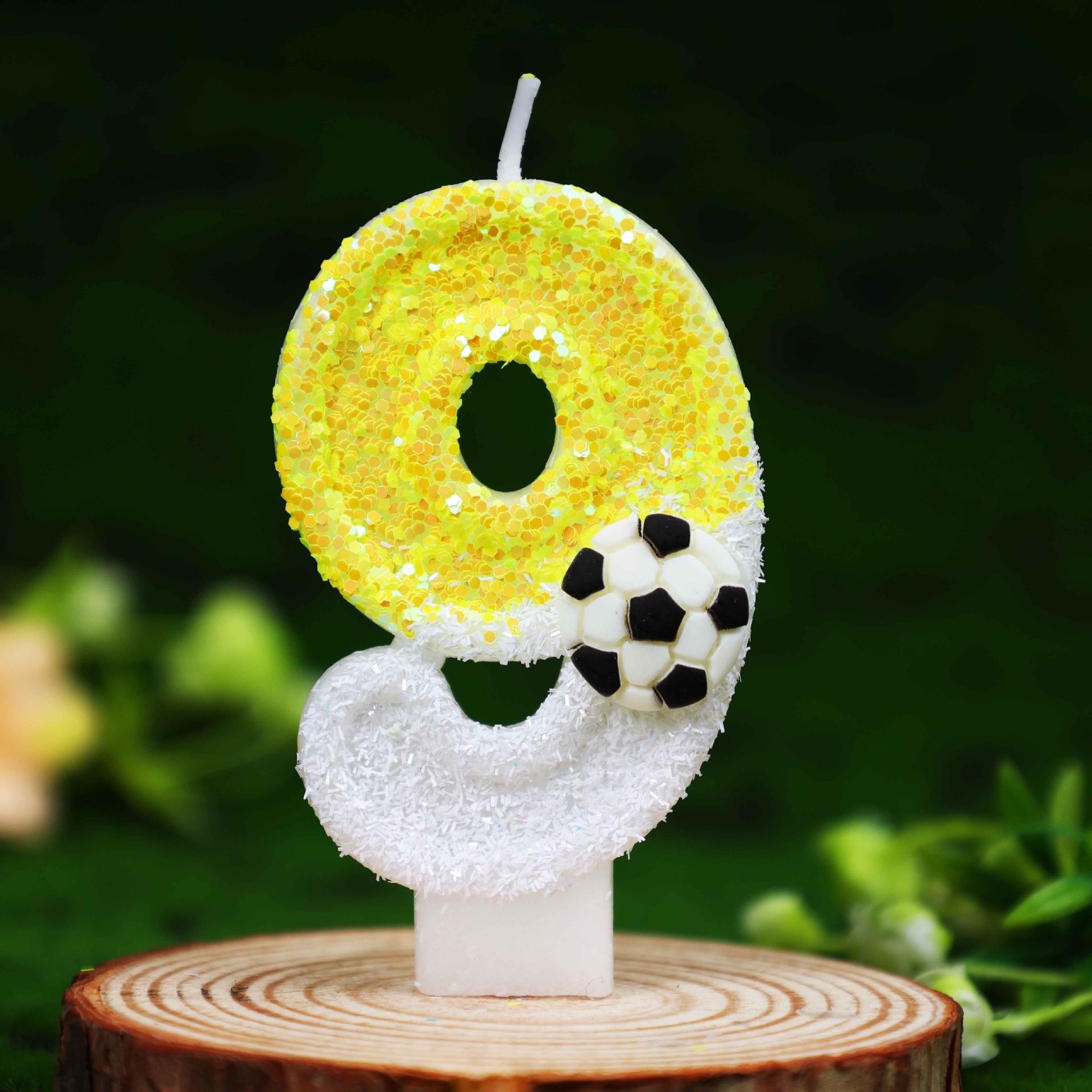 Yellow White Sequins Sports Fo - đánh giá và giá Candle For Supplies