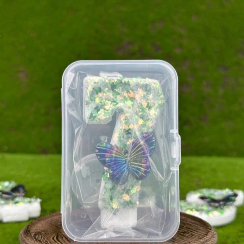 1Pc Green Sequins Number 0-9 B - đánh giá và giá Candle For Supplies