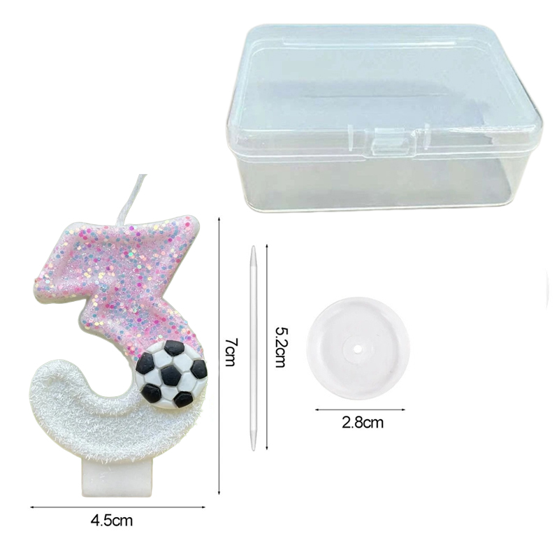 Pink White Sequins Sports Foot - đánh giá và giá Candle For Supplies